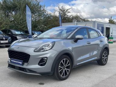 Voir le détail de l'offre de cette FORD Puma 1.0 EcoBoost 125ch mHEV Titanium 6cv de 2020 en vente à partir de 217.13 €  / mois