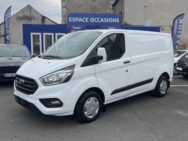 Voir le détail de l'offre de cette FORD Transit Custom Fg 300 L1H1 2.0 EcoBlue 130 Trend Business 7cv de 2022 en vente à partir de 315.9 €  / mois