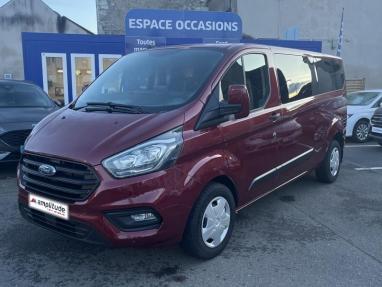 Voir le détail de l'offre de cette FORD Transit Custom Kombi 320 L2H1 2.0 EcoBlue 130ch mHEV Trend Business 7cv de 2021 en vente à partir de 495.05 €  / mois