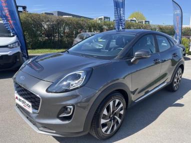 Voir le détail de l'offre de cette FORD Puma 1.0 Flexifuel 125ch S&S mHEV Titanium de 2022 en vente à partir de 210.36 €  / mois