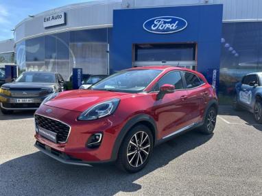 Voir le détail de l'offre de cette FORD Puma 1.0 EcoBoost 125ch mHEV Titanium 6cv de 2021 en vente à partir de 200.73 €  / mois