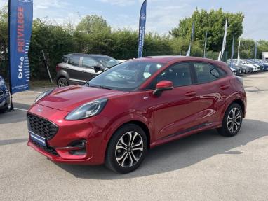 Voir le détail de l'offre de cette FORD Puma 1.0 EcoBoost 125ch mHEV ST-Line de 2020 en vente à partir de 259.32 €  / mois