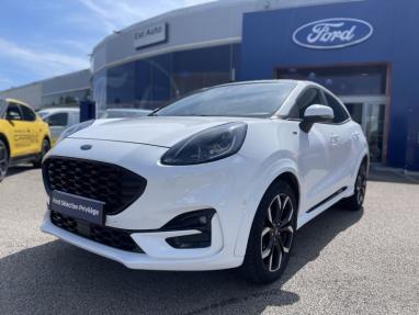 Voir le détail de l'offre de cette FORD Puma 1.0 EcoBoost 125ch mHEV ST-Line X DCT7 de 2021 en vente à partir de 206.24 € / mois