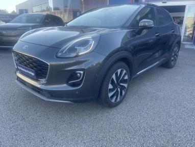 Voir le détail de l'offre de cette FORD Puma 1.0 Flexifuel 125ch S&S mHEV Titanium de 2024 en vente à partir de 216.73 € / mois