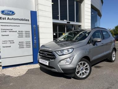 Voir le détail de l'offre de cette FORD EcoSport 1.0 EcoBoost 125ch Titanium 6cv de 2022 en vente à partir de 222.82 €  / mois