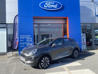 Voir le détail de l'offre de cette FORD Puma 1.0 Flexifuel 125ch S&S mHEV Titanium de 2023 en vente à partir de 209.11 € / mois